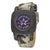 Converse Premium Black Dial Purple Canvas Unisex Watch VR-029-047