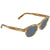 Ferragamo Striped Brown Square Sunglasses SF866S 216 50