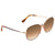 Persol Clear Brown Gradient Aviator Unisex Sunglasses PO2449S 107551 56