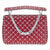 Valentino Rockstud Spike Shoulder Bag- Red