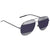 Dior Split Silver, Grey Mirror Aviator Unisex Sunglasses DIORSPLIT1 KJ1/IR 59