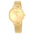 Olivia Burton Big Gold Dial Gold-plated Mesh Ladies Watch OB16BD103