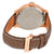 S. Coifman Multifunction Grey Dial Brown Leather Mens Watch SC0318