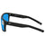 Costa Del Mar Blue Mirror Polarized Glass Square Sunglasses SLT 11 OBMGLP