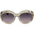 Tom Ford Grey Gradient Oval Ladies Sunglasses FT0581-59B