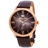 Mathey-Tissot Edmond Quartz Brown Dial Mens Watch H1886QPM