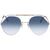 Fendi Ribbons & Crystals Blue Shaded Round Ladies Sunglasses FF0326SPJP0857