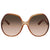 Chloe Brown Gradient Ladies Sunglasses CE717S20663