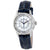Hamilton White Mother Of Pearl Dia Blue Leather Ladies Watch H40311691