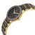 Rado Centrix Black Dial Yellow Gold PVD Black Ceramic Ladies Watch R30930152