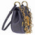 Chloe Drew Bijou Embroidered Horse Shoulder Bag- Full Blue