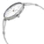 Calvin Klein Selection Silver Dial White Leather Ladies Watch K3V231L6