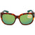 Costa Del Mar Waterwoman Polarized Green Mirror Plastic (580) Square Sunglasses WTW 250 OGMP