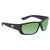 Costa Del Mar Tuna Alley Green Mirror Polarized Plastic Rectangular Sunglasses TA 11 OGMP