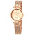 Anne Klein Rose Dial Swarovski Crystals Ladies Watch 3002RGRG