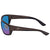 Costa Del Mar Saltbreak Blue Mirror Polarized Glass (580) Rectangular Sunglasses BK 188 OBMGLP