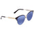Gucci Cat Eye Blue Mirror Sunglasses