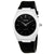 D1 Milano Ultra Thin Black Dial Black Leather Mens Watch A-UT04