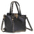 Valentino Rockstud Mini Tote- Black