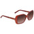 Chloe Brown Gradient Ladies Sunglasses CE680S22258