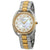 Saint Honore Charisma Mother of Pearl Diamond Dial Ladies Two Tone Watch 721123 4YADT