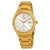 Citizen Chandler Silver Dial Yellow Gold-plated Mens Watch AW1372-81A