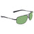 Costa Del Mar Shipmaster Green Mirror Polarized Plastic Rectangular Sunglasses SMR 101 OGMP