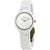 Rado True Thinline White Dial White Ceramic Ladies Watch R27958022