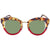 Ferragamo Ruby Cat Eye Sunglasses SF830S 283 48