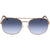 Guess Blue Square Mens Sunglasses GU520132X56