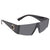 Versace Grey Rectangular Sunglasses VE4360 GB187 36