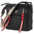 Prada Nylon Bucket Bag- Black/ Fiery Red