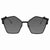 Fendi Pentagon Black Studded Sunglasses FF 0261/S 2O5/9O 57