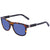 Montblanc Blue Rectangular Sunglasses MB654S 55V 56