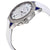 Ulysse Nardin Jade 18kt White Gold Mother of Pearl Diamond Dial Automatic Ladies White Satin Watch 3100-125BCLL/991