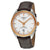 Tissot PR100 Silver Dial Brown Leather Mens Watch T1014512603100