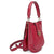 Michael Kors Lillie Medium Leather Shoulder Bag- Maroon