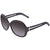 Chloe Grey Gradient Oval Ladies Sunglasses CE651S00158