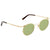 Gucci Green Round Unisex Sunglasses GG0238S00347