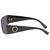 Versace Grey Rectangular Sunglasses VE4360 GB187 36