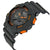 Casio G-Shock Grey and Orange Resin Mens Watch GA110TS-1A4