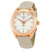 Tissot PR100 Silver Dial White Leather Ladies Watch T101.210.36.031.00