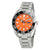 Seiko 5 Sports Automatic Orange Dial Stainless Steel Mens Watch SRPC55