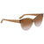 Tom Ford Brown Gradient Cat Eye Ladies Sunglasses FT 0430 59G
