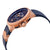 Ulysse Nardin Marine Blue Dial Automatic Mens Chronograph 18kt Rose Gold Watch 1532-150-3/43