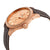 S Coifman Rose Dial Rose Gold-plated Mens Watch SC0116