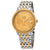 Omega De Ville Prestige Automatic Chronometer Diamond Two-Tone Mens Watch 424.20.40.20.58.001