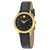 Movado 1881 Automatic Black Dial Gold PVD Ladies Watch 0606925