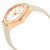 Tissot PR100 Silver Dial White Leather Ladies Watch T101.210.36.031.00