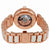 Omega De Ville Ladymatic 18kt Rose Gold Diamond Watch 425.65.34.20.55.007